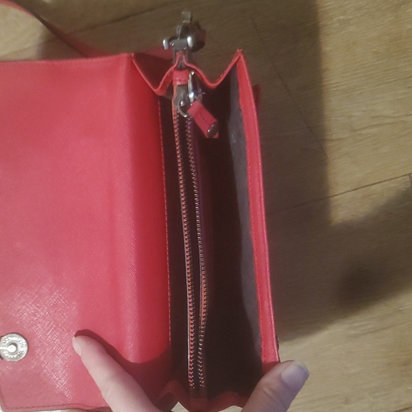 Botkier Cobble Hill Crossbody Bag in Red Patent Leather. - Picture 10 of 15